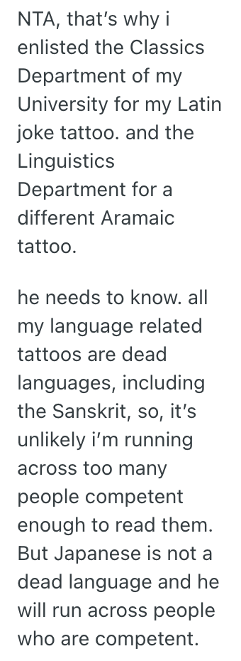 Screenshot 2025 07 11 at 11.31.55 AM Wedding Guest Noticed Their Cousins Japanese Language Tattoo Was Wrong, So They Told Him The Truth About It